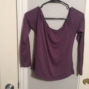 off the shoulder shirt